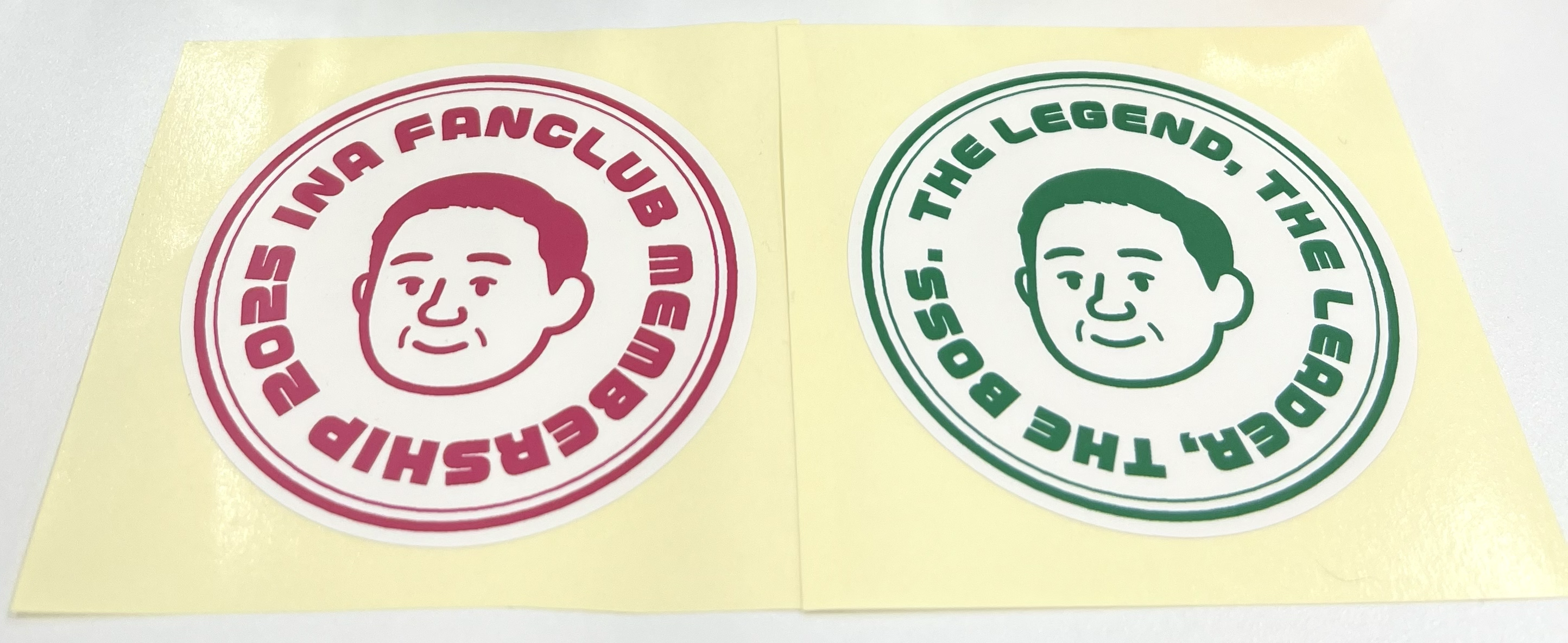 ステッカー2種類の画像